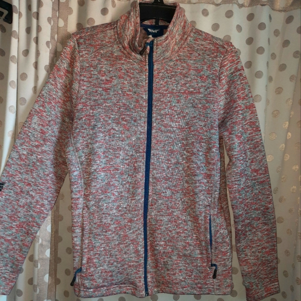 CRIVIT Full Zip Sweater Jacket with Pockets L 12/14